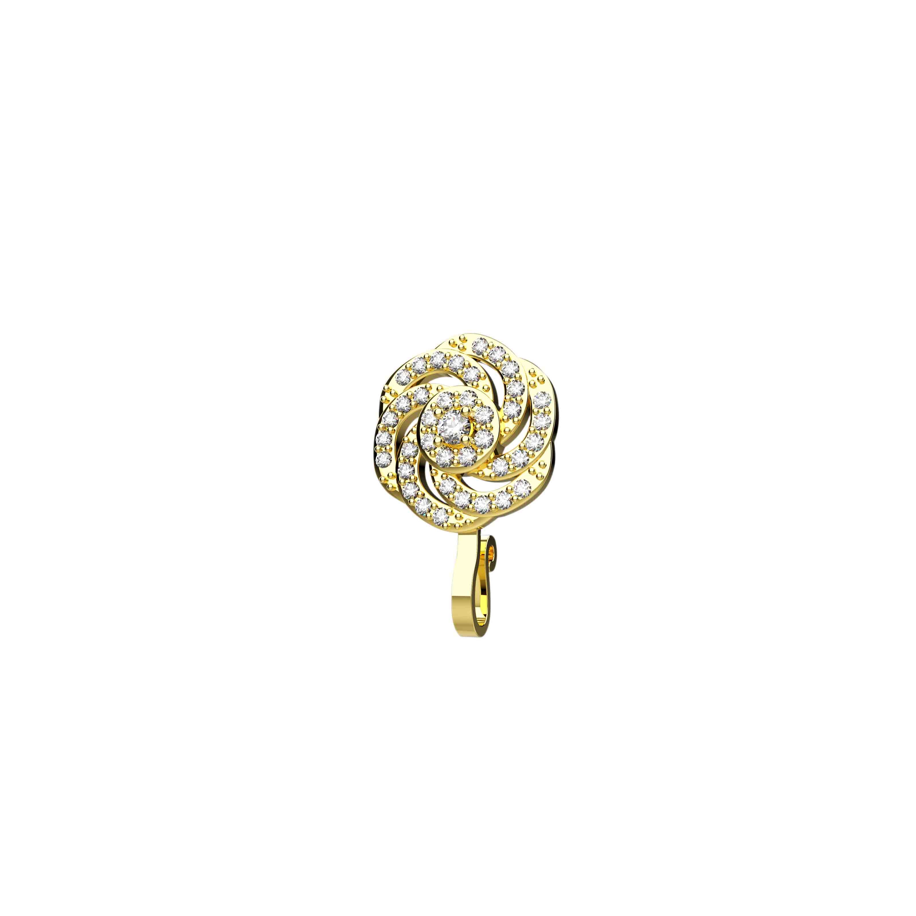Spiral Nose Pin | High-Quality Nose Rings | Fashion Jewelry