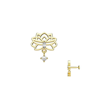 Charming nose pin designs