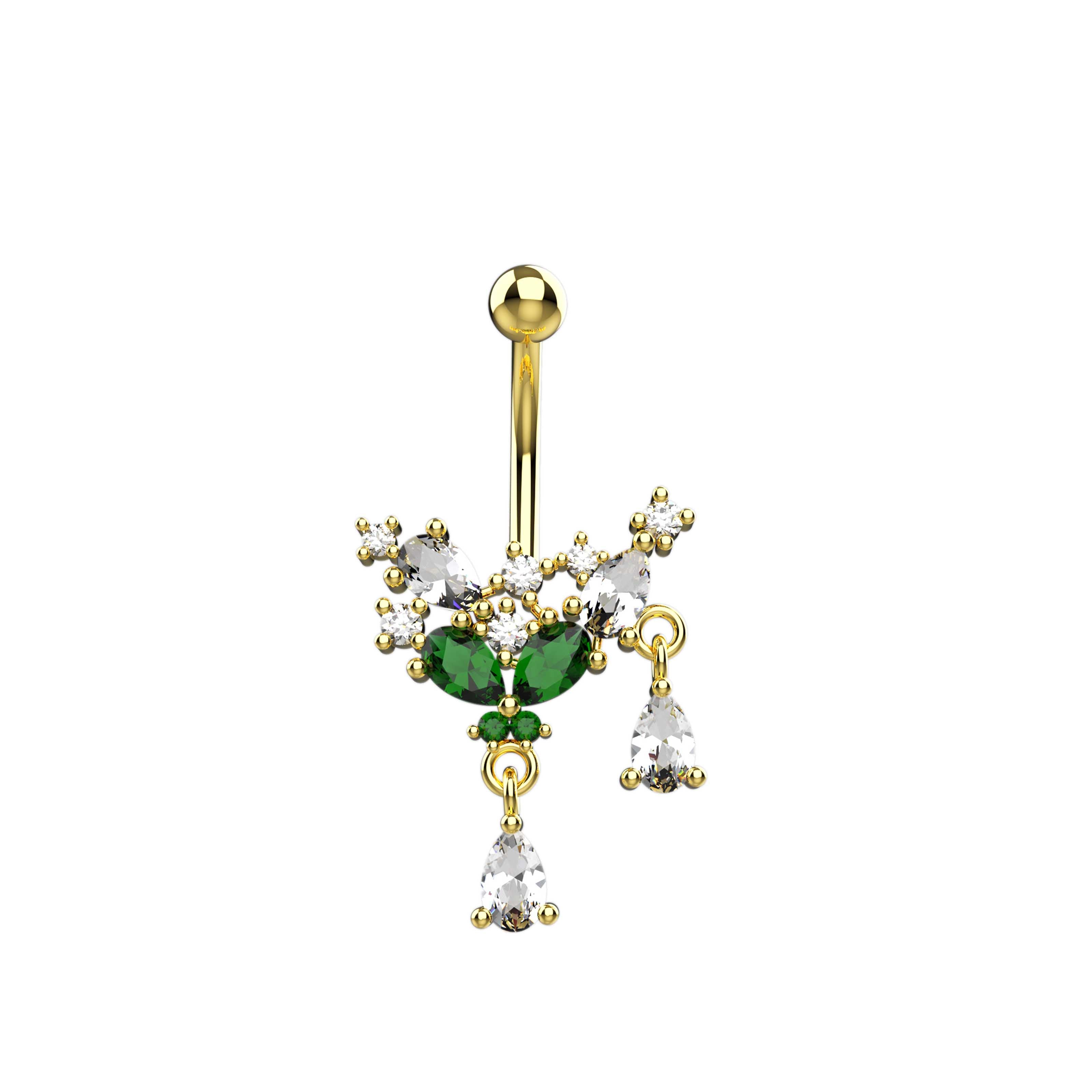 Fashionable Belly Piercing Rings
