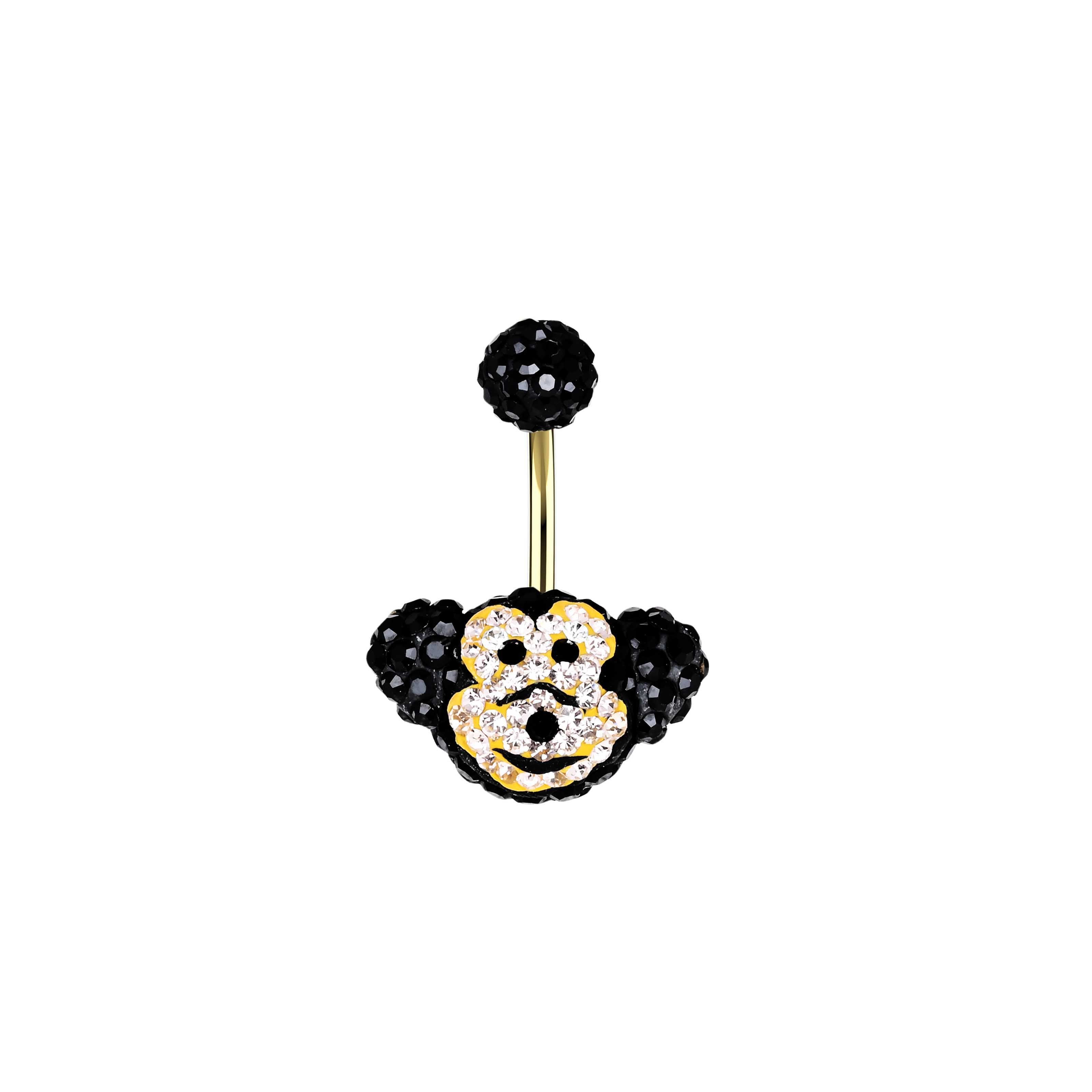 Belly button body piercing