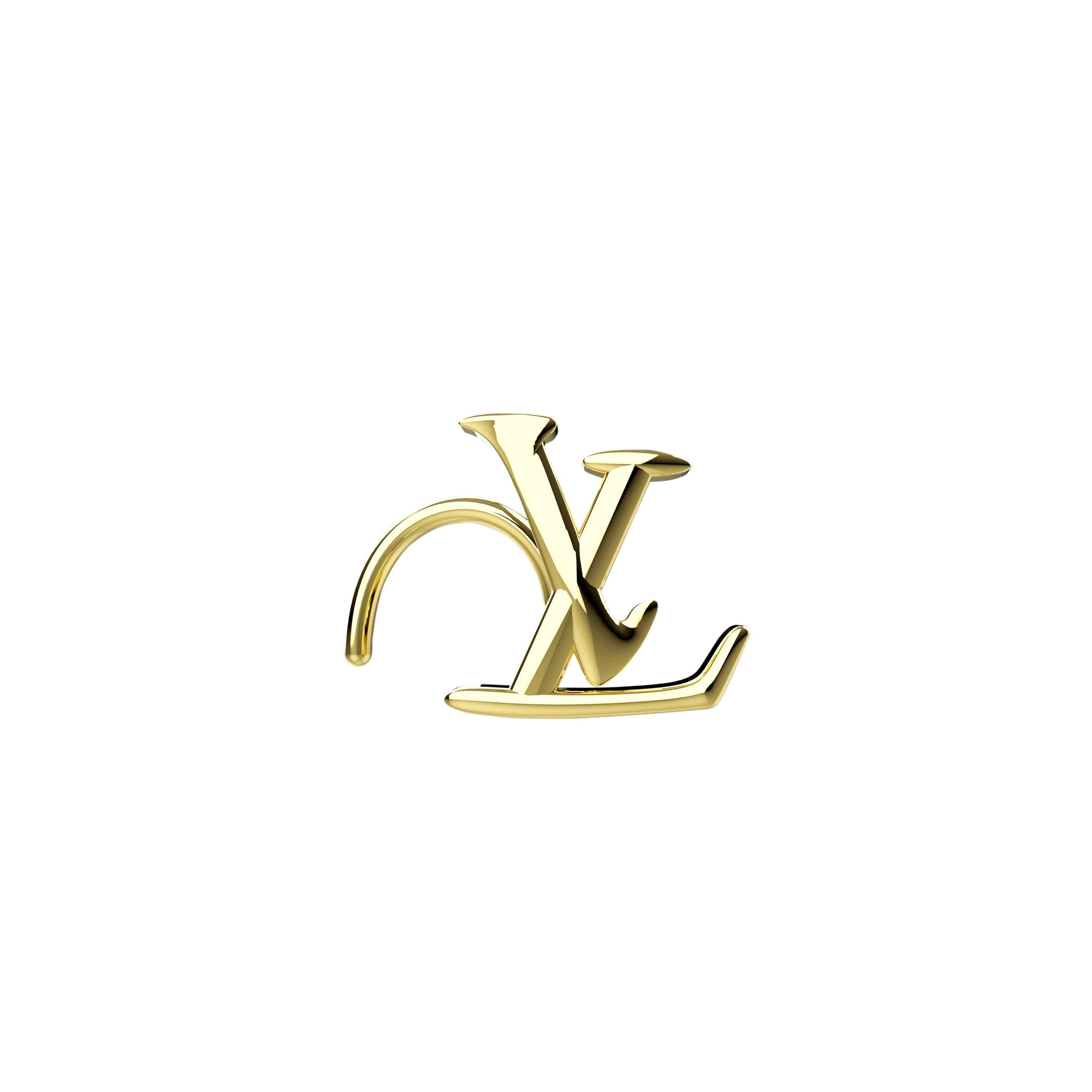Unique Louis Vuitton Nose Pin | Trendy Designer Nose Jewellery