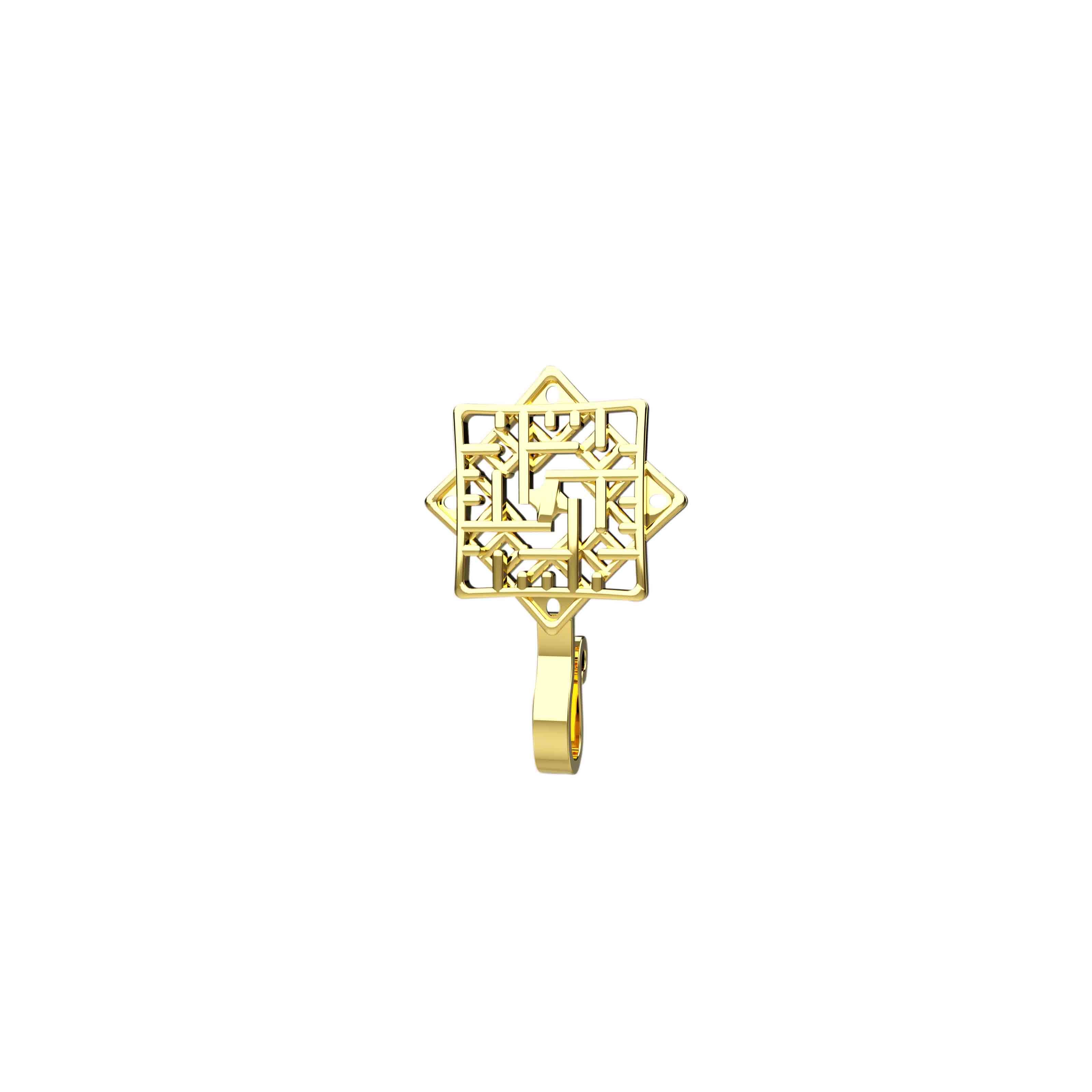 Pressing Type Nose Piercing Nose Rings for Girls