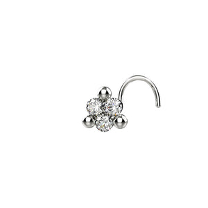 Silver Nose Pin Small