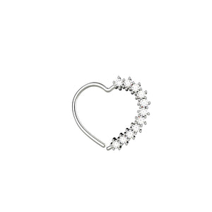 Diamond Nose Hoop