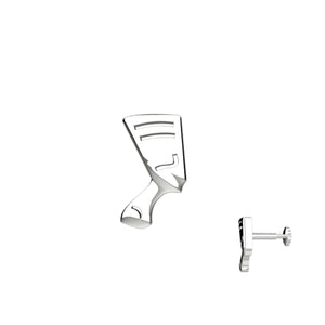Sterling Silver Nefertiti Nose Pins