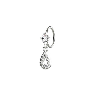 nose ring silver design