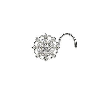 Latest Nose Pin Silver