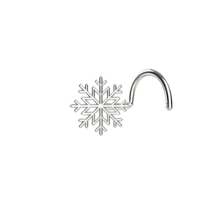 Sterling Silver Fashionable Nose Stud