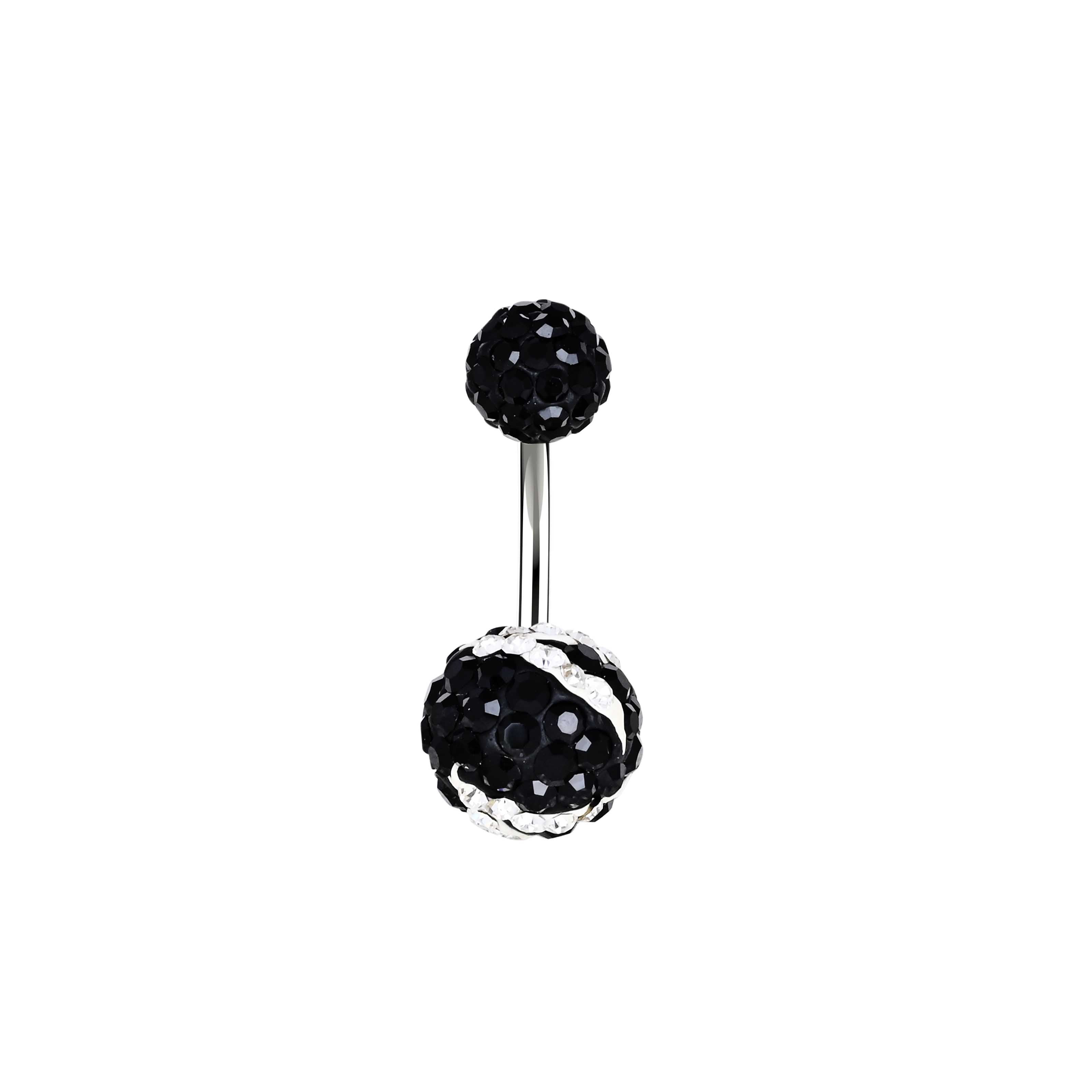 Silver belly button rings for women