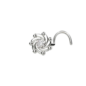 Silver Nose Ring for People