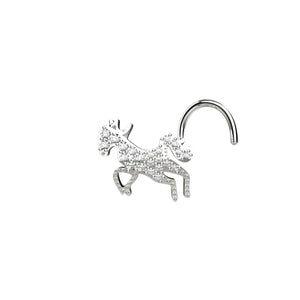 Unique Nose Stud Piercing