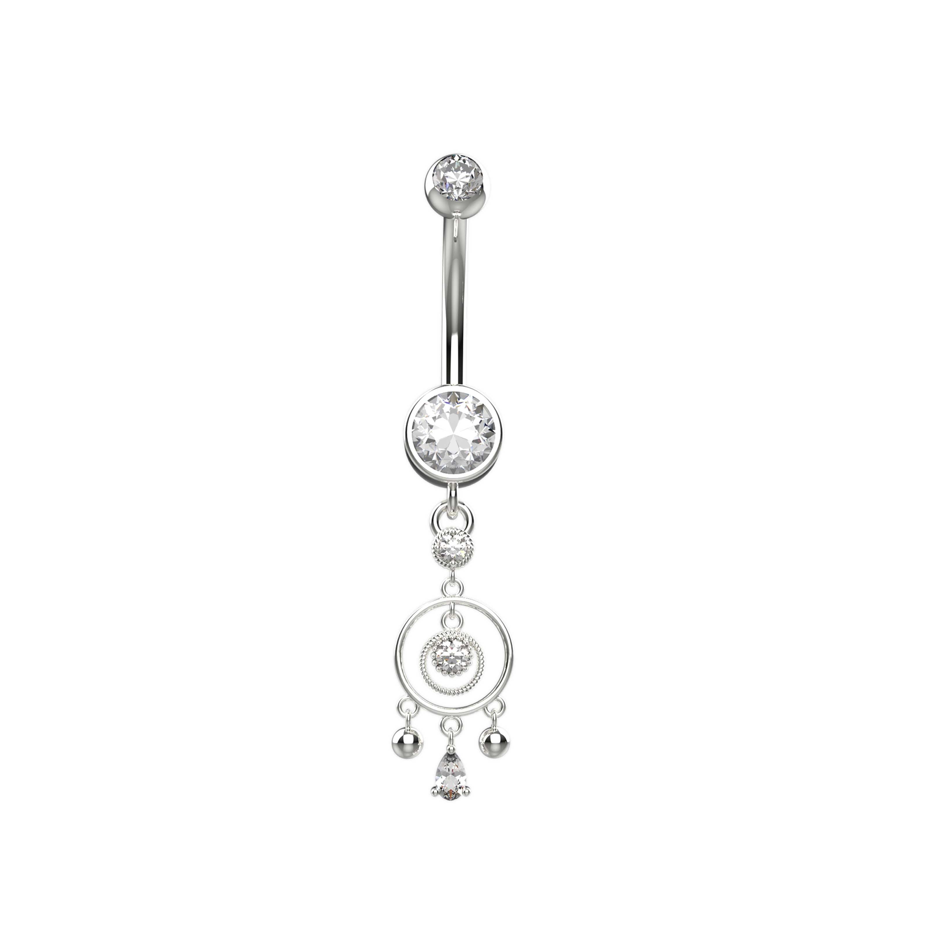 Belly piercing jewelry