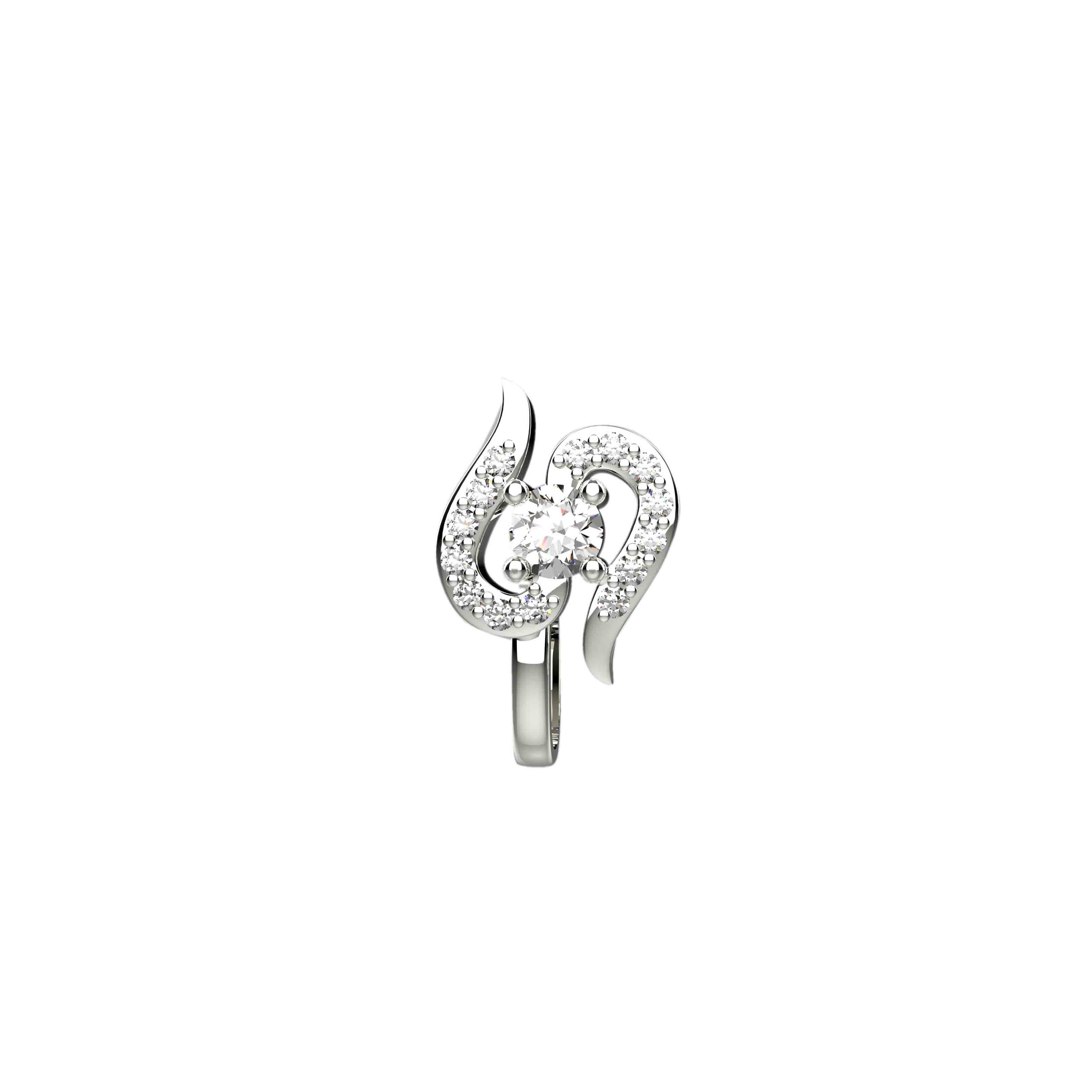 Silver Nose Pins for Women