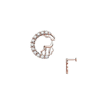 Nature Inspired Nose Stud