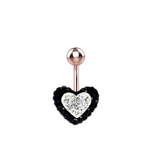 banana bar navel ring