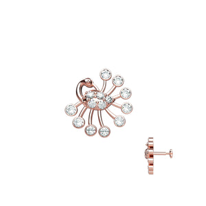 Rose Gold Nose Jewellery