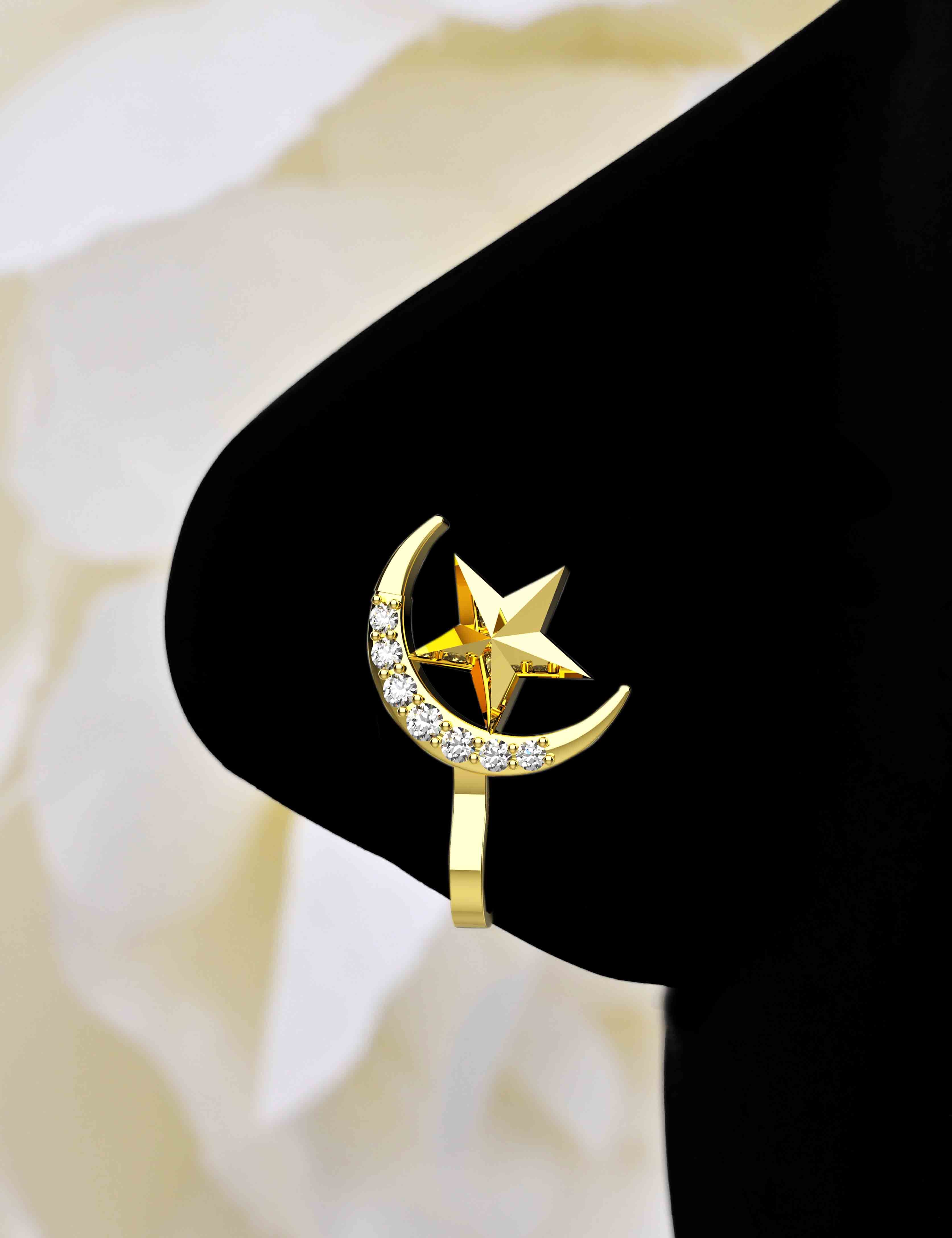 Modern Clip-On Nose Rings