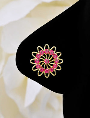 Traditional Gold Nose Pins