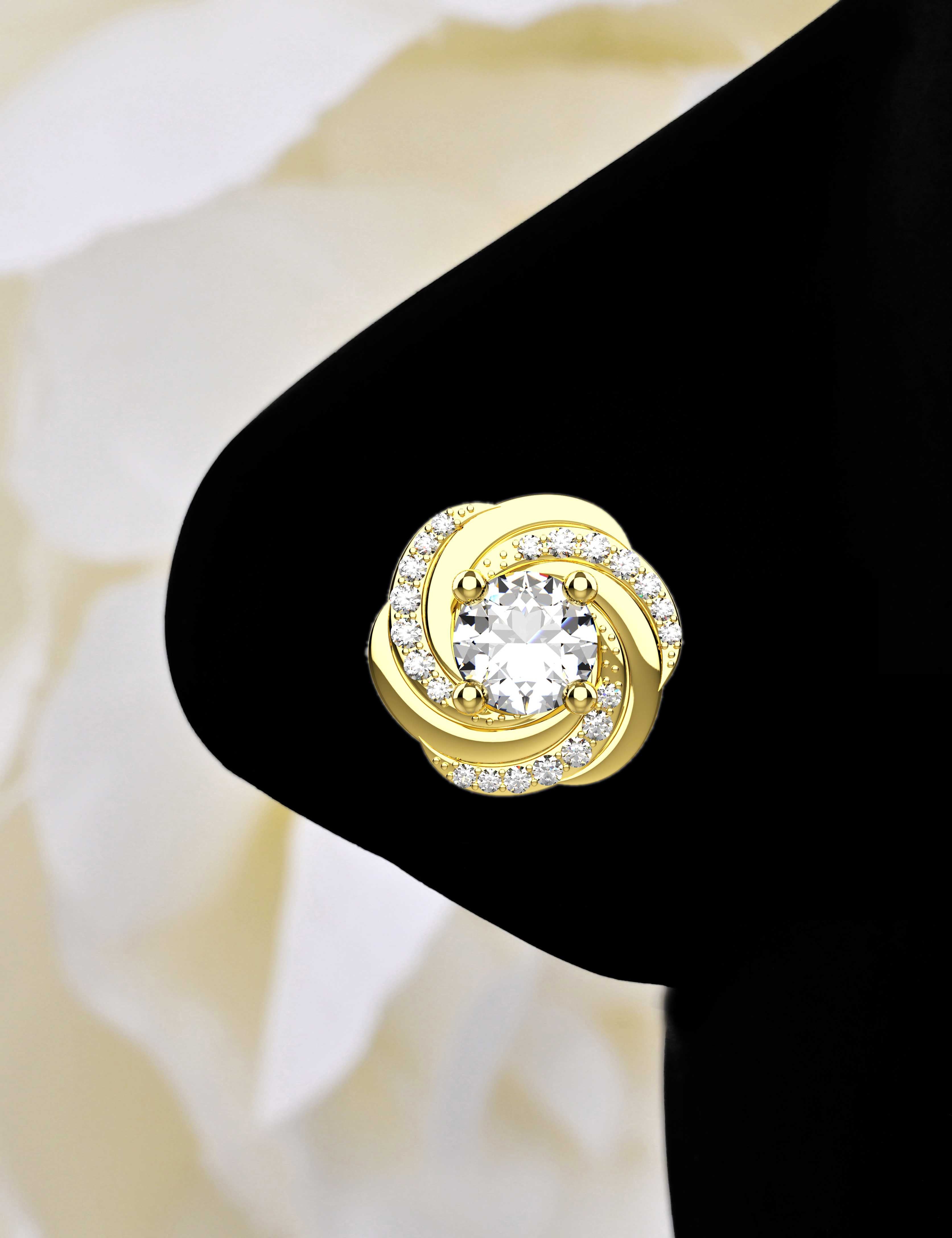 Luxury diamond nose pins