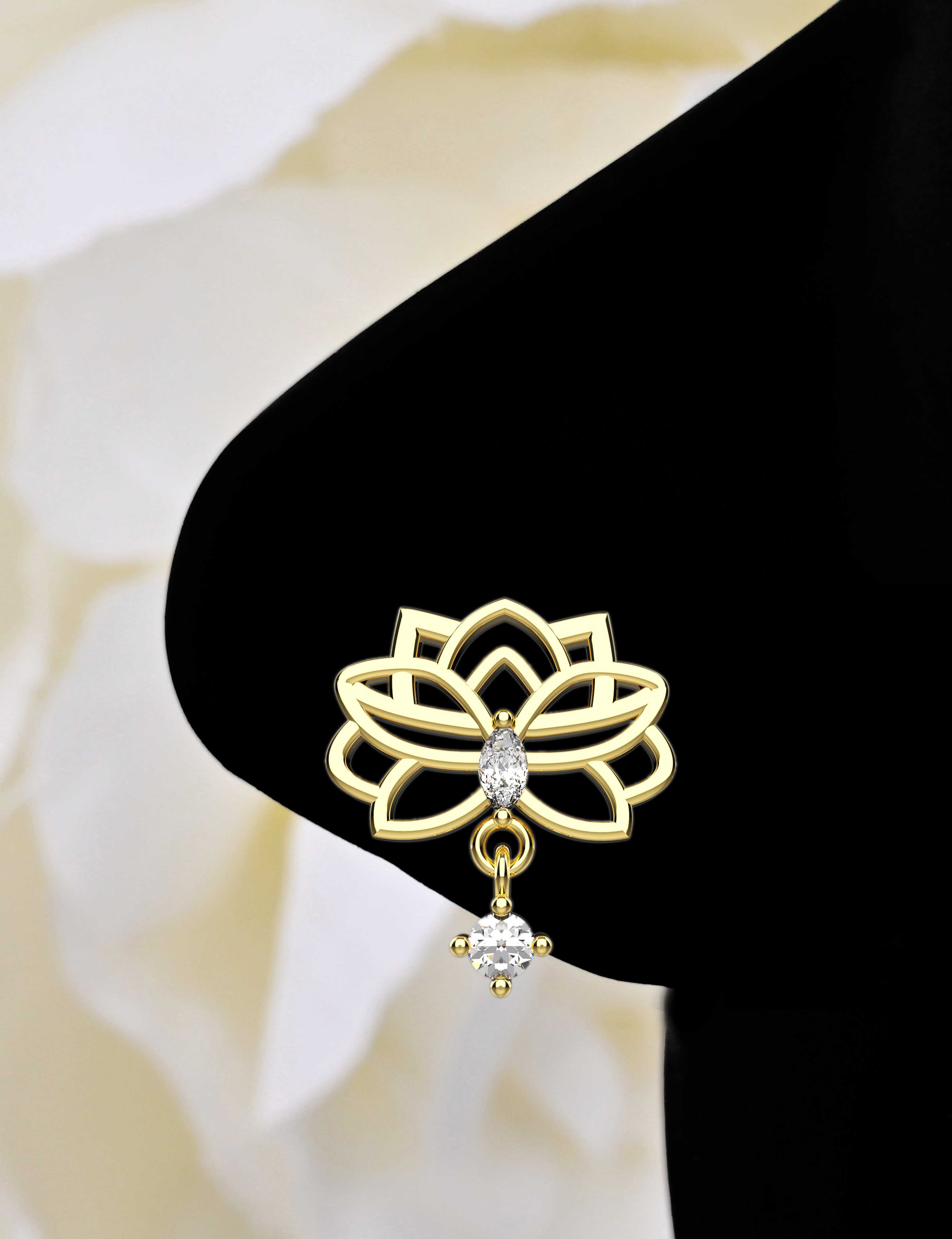 Unique nose pins for women