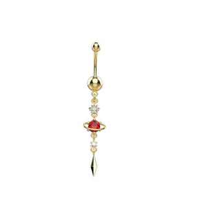 Fashionable belly button rings