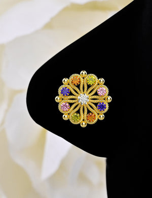 Traditional nose rings