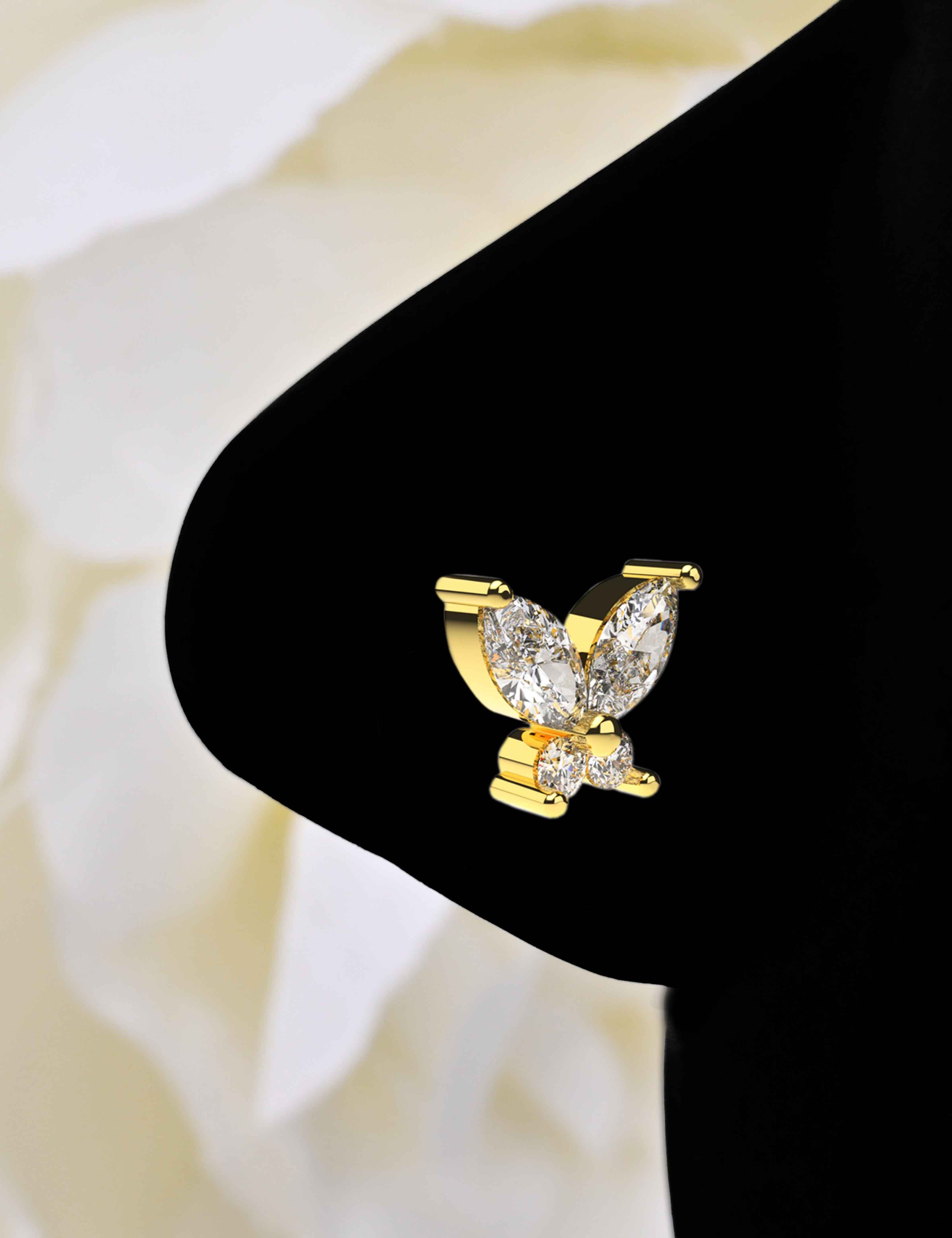 Unique Nose Pins for Wife