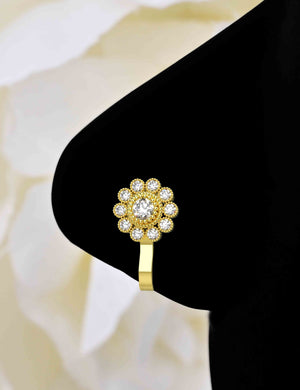 Without Piercing Nose Rings