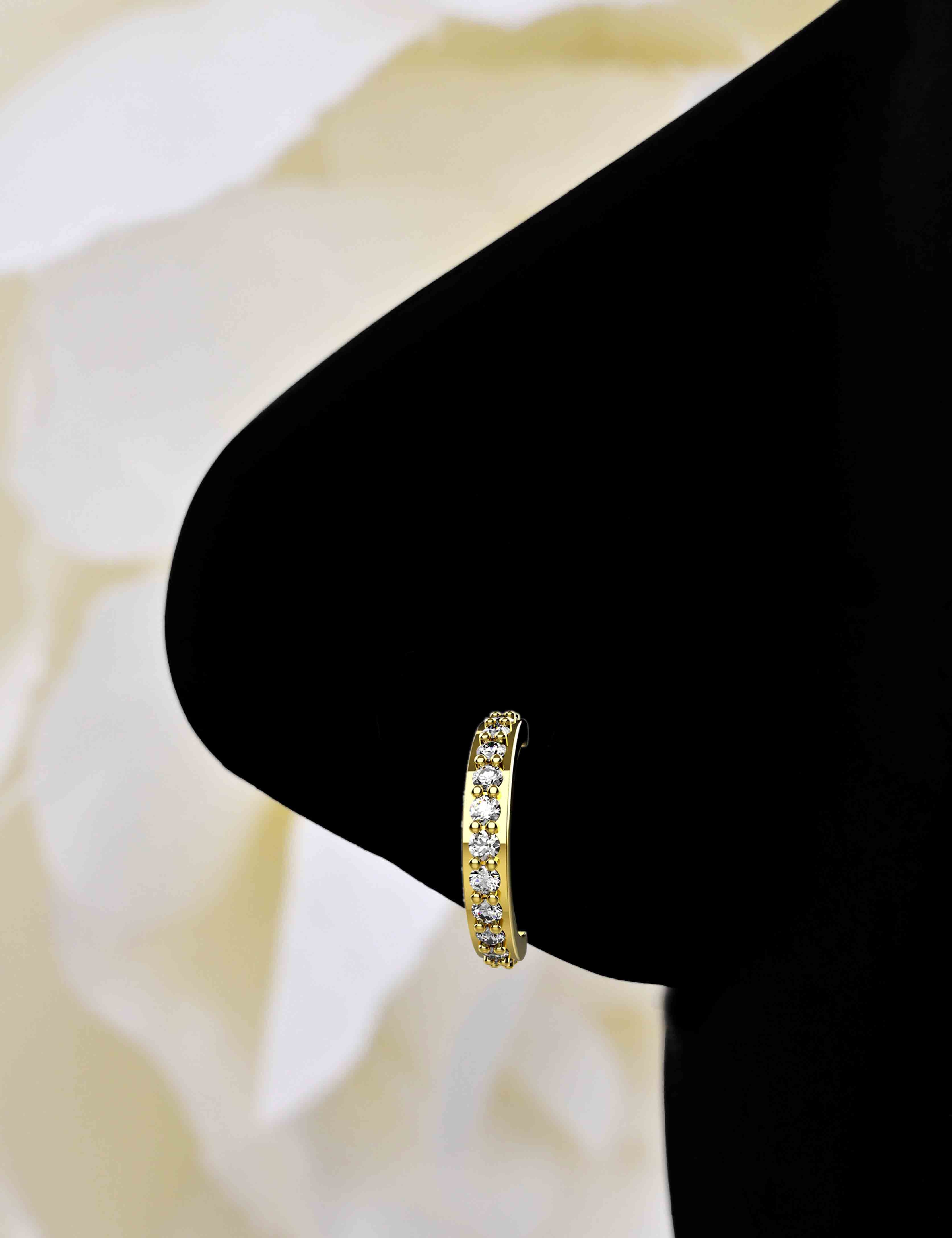 Elegant Bali Nose Pins for Ladies - Daily Wear Style