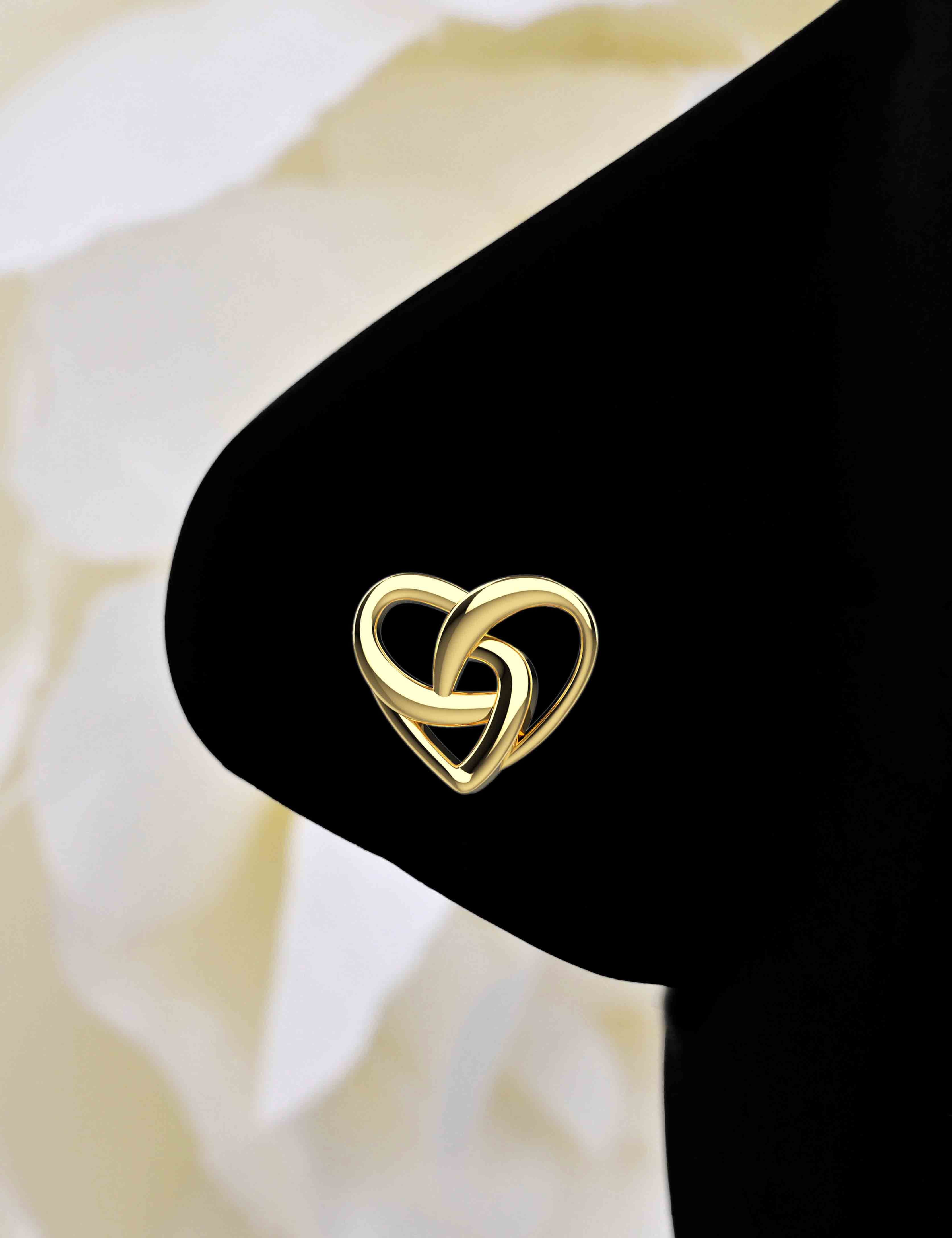 Heart Nose Pins & Studs Jewellery | Perfect Nose Ring for Daily Wear