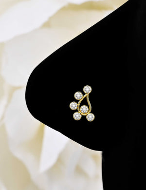 Diamond Nose Rings Stud