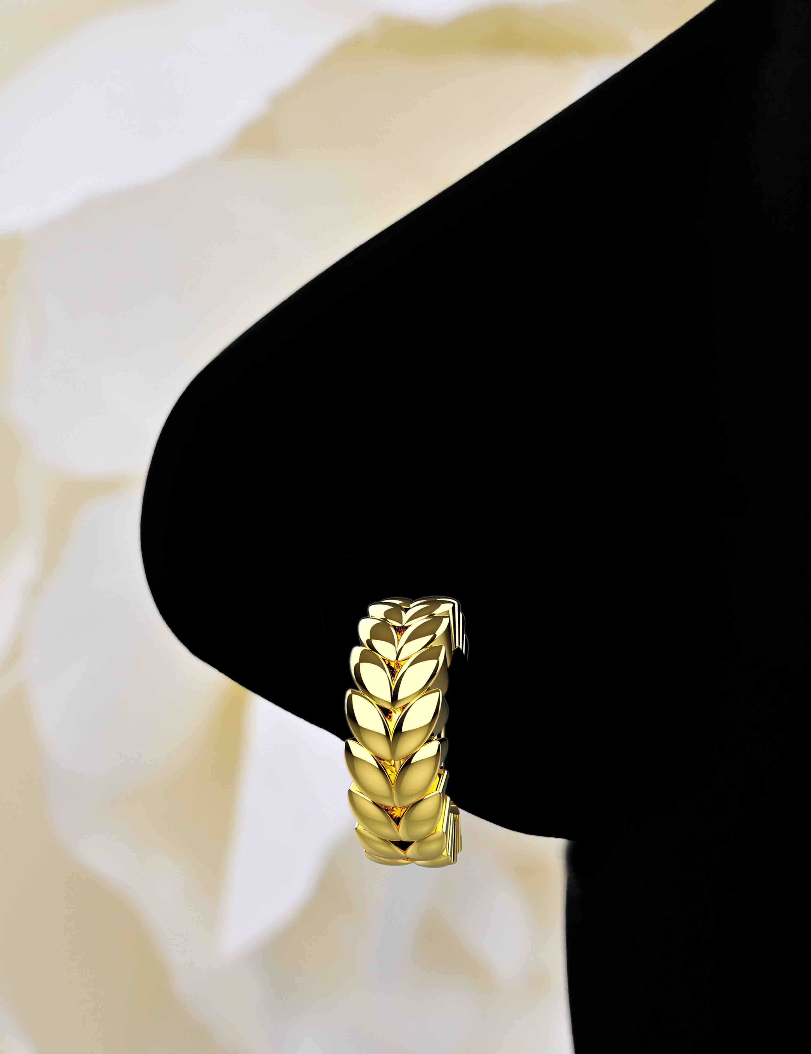 Minimalist Gold Nose Rings - Simple Jewelry Designs