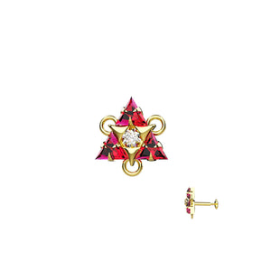 Designer Silver Nose Screws