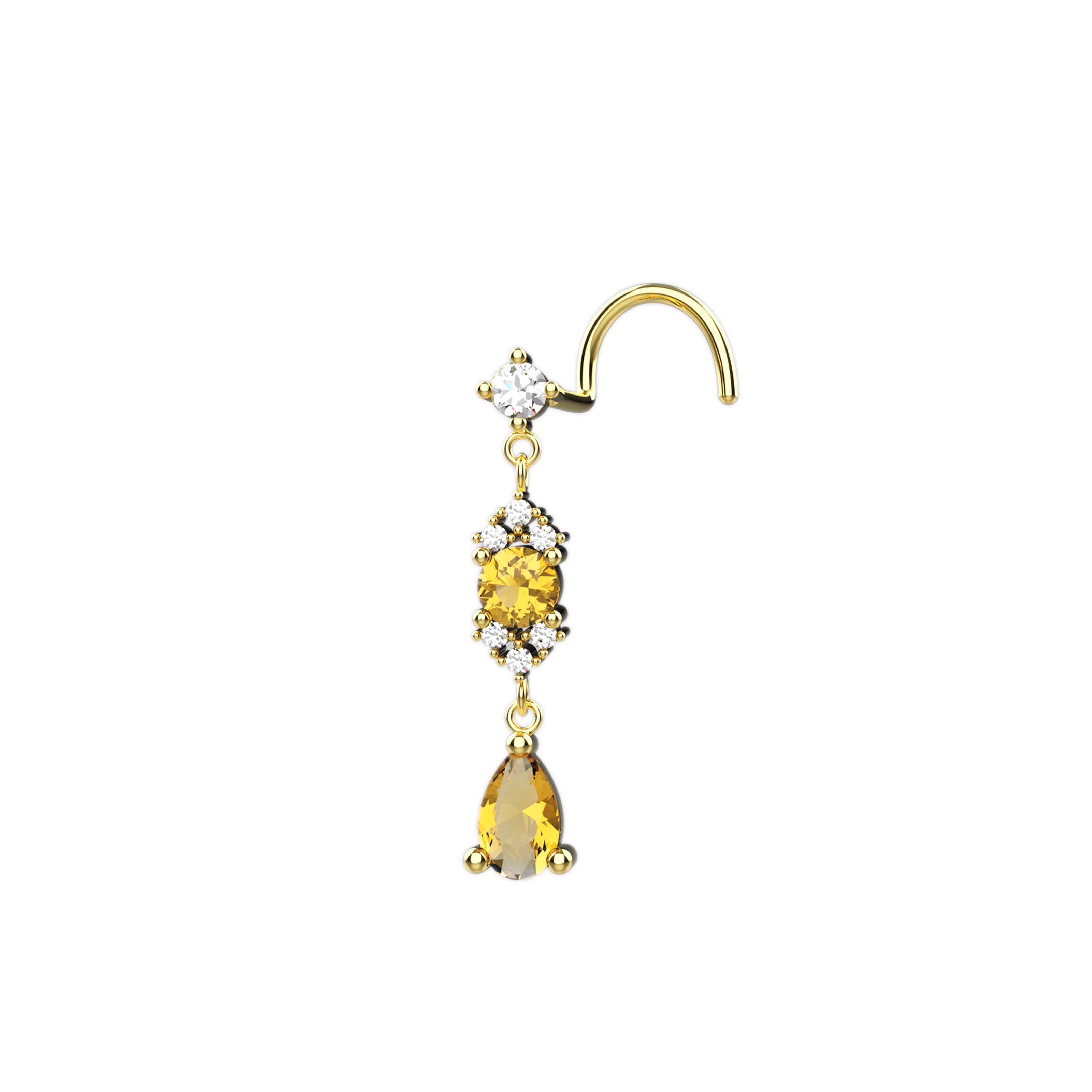 Traditional Indian Nose Pin