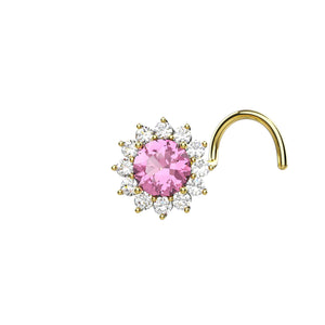 Fashionable Flower Nose Stud