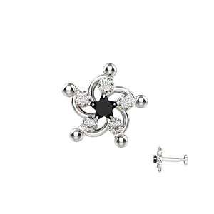 Lightweight Pushback Nose Pins