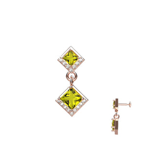 Unique Rose Gold Nose Studs