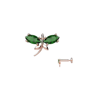 Stylish Gold Nose Pins India