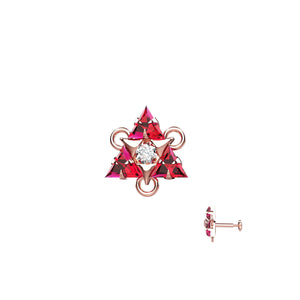 Screw Nose Pins (pierced nose)