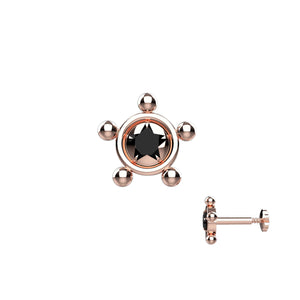 Star Shaped Nose Ring