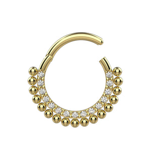 tribal septum piercing jewellery - indian tribal septum ring