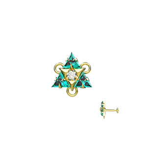 Maharashtrian nose pins