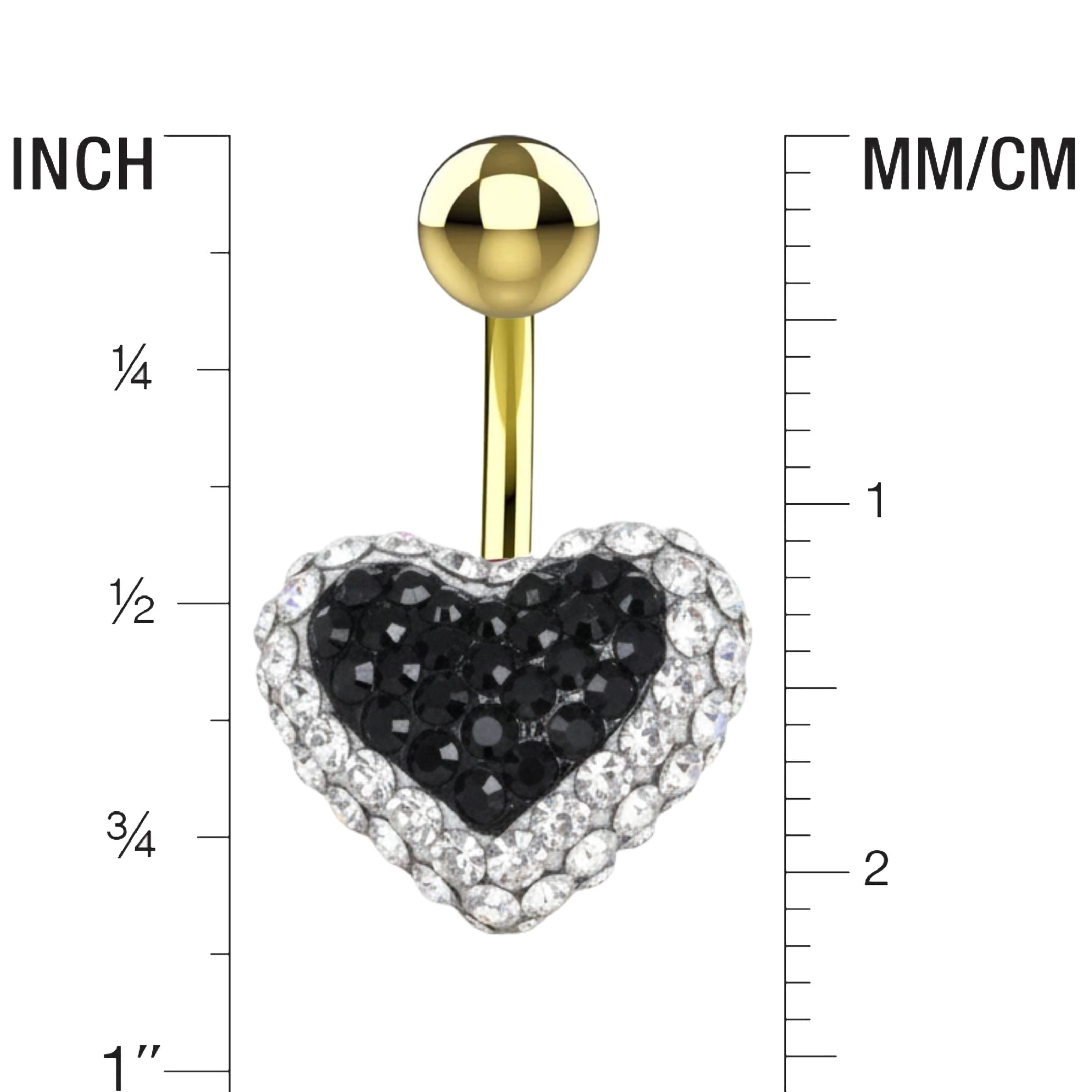 Fashion belly rings for women India - Size Guide