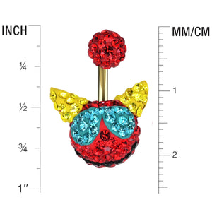 Belly Button Ring Piercing - Size Guide