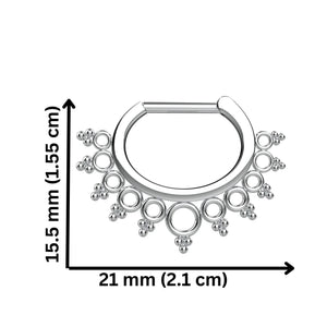 Septum Ring - Size Guide