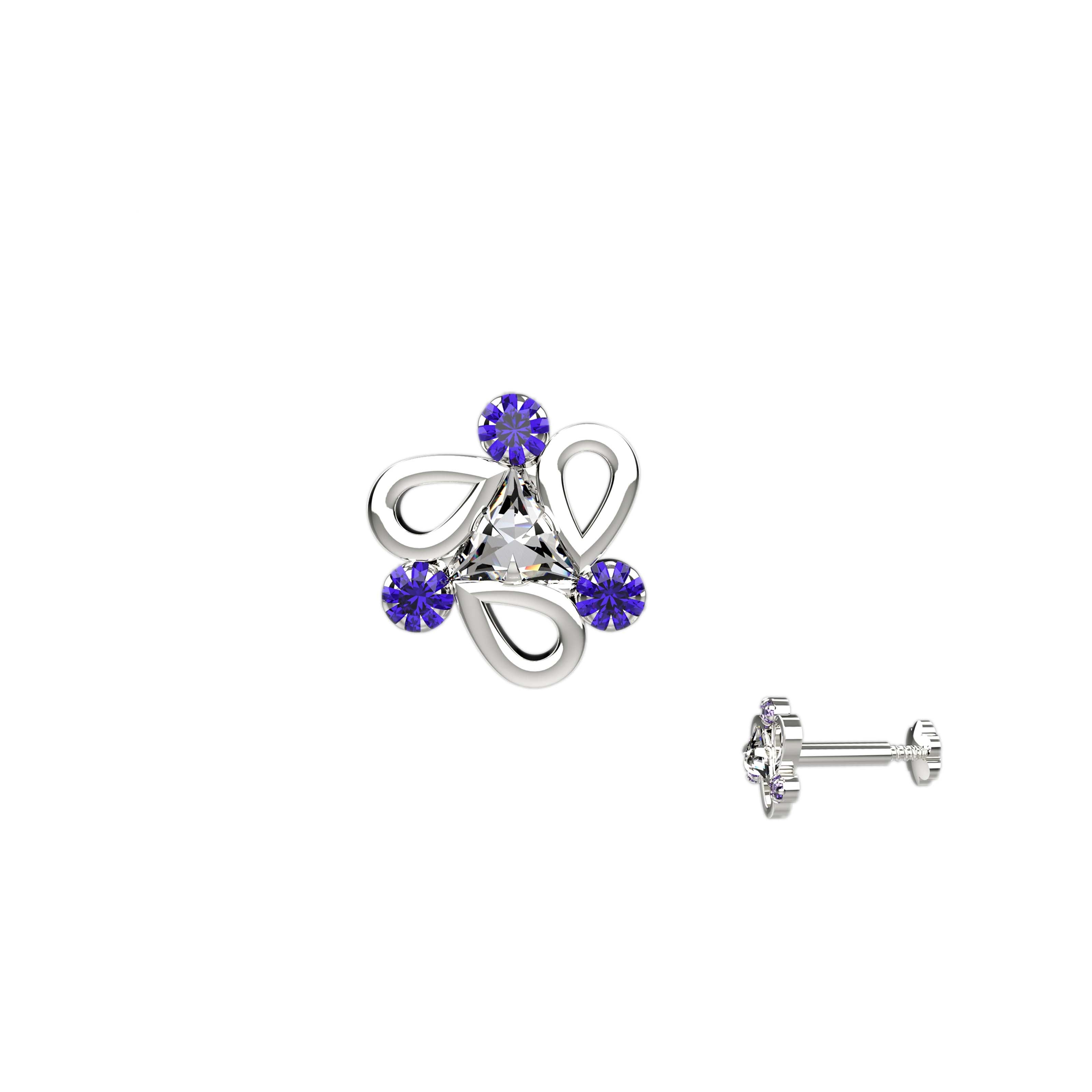 lightweight screw nose rings