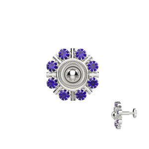 Floral Nose Piercing Stud