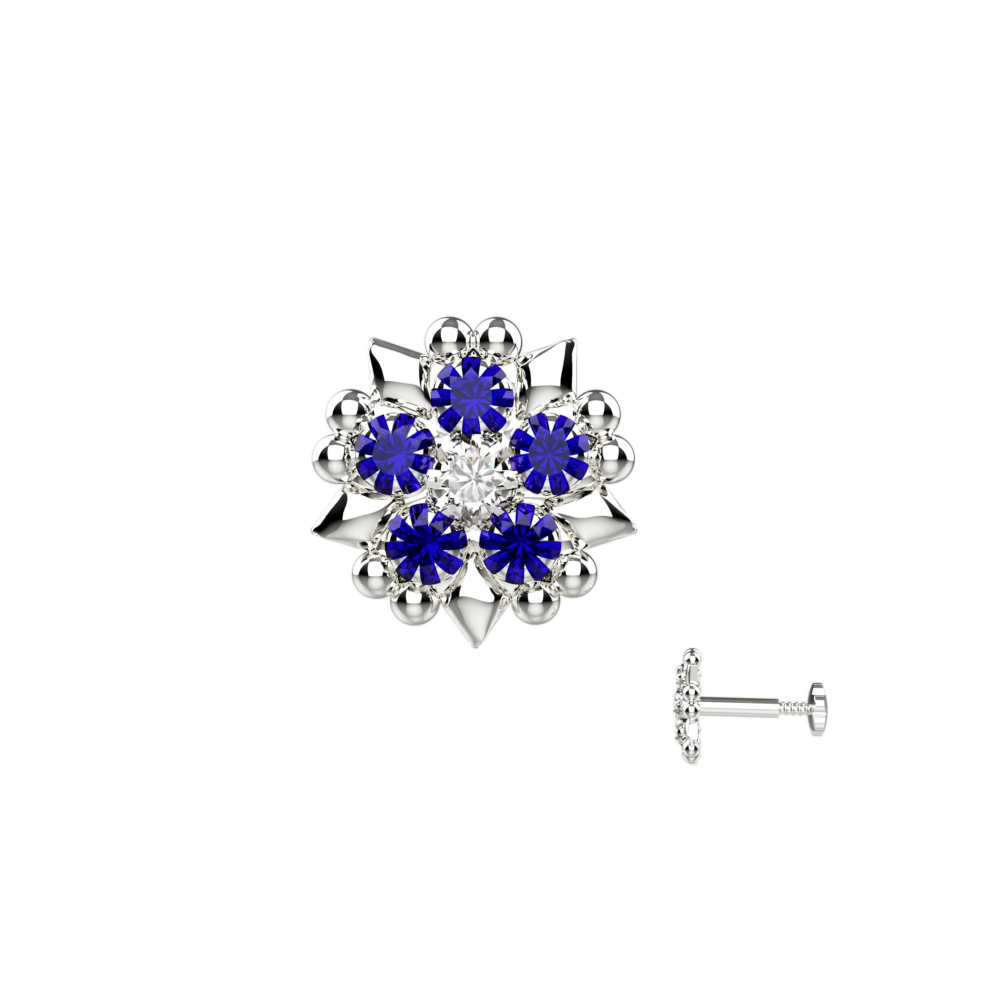 92.5 Silver Nose Pins