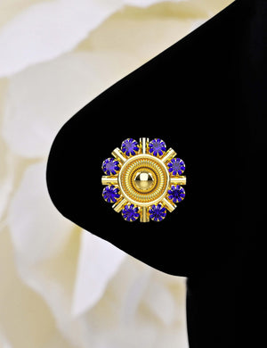 Delicate Flower Nose Jewellery