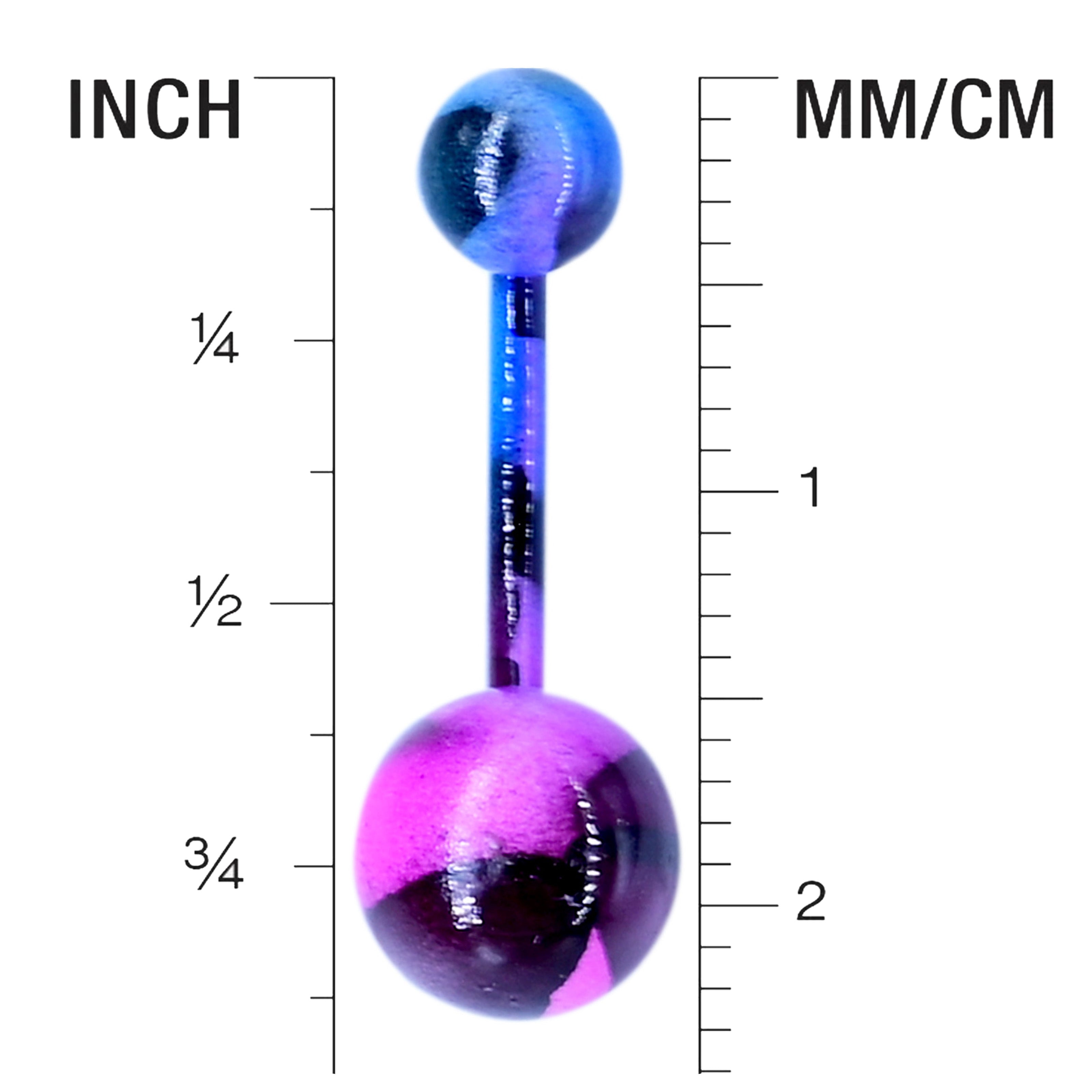 Belly Button Ring Piercing - Size Guide